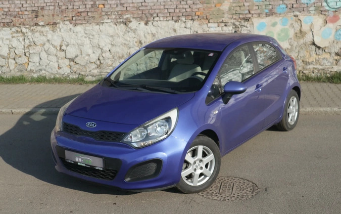 Kia Rio cena 27700 przebieg: 119000, rok produkcji 2012 z Myślenice małe 742